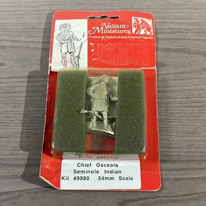 Valiant Miniatures Kit# 9980 - Native American Seminole Chief Osceola - 54mm - Picture 1 of 6