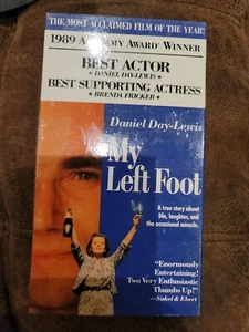 My Left Foot (VHS, 1997) New Sealed - Picture 1 of 3