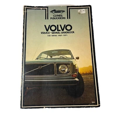 Volvo Handbook Clymer A221 Service Repair 140 Series 1967 - 1971 - Изображение 1 из 4