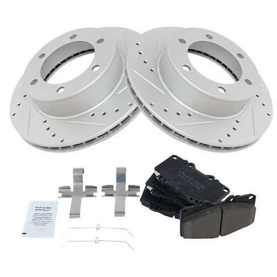 Front Disc Brake Kit for Toyota Tacoma 1999-2004 RWD 6 Lug - Image 1 of 4