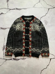 Dale Of Norway Vintage Women’s Wool Knit Clasps Sz XS Cardigan Sweater - Picture 1 of 12