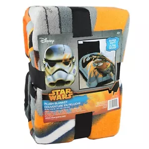 Star Wars Super Soft & Ultra Douce Fleece Blanket (62" x 90") for kids - Picture 1 of 1