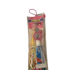 HELLO KITTY Oral Care Travel Kit Toothbrush Toothpaste - Picture 1 of 6