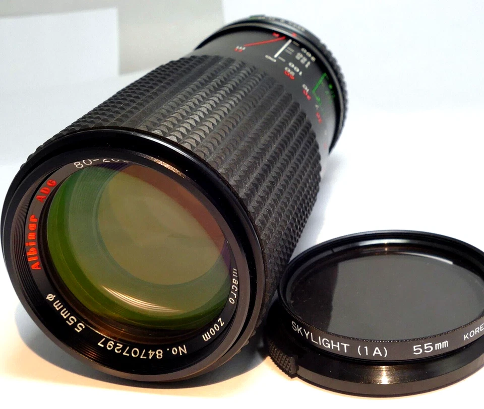 Albinar 80-200mm f3.9 lens for Minolta MD mount - aperture pin problem - Image 1 of 4