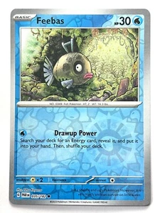 Feebas 035/182 Reverse Holo Common Paradox Rift Pokemon Pack Fresh Near Mint NM - Picture 1 of 14
