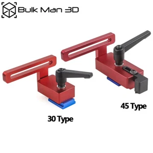 Miter T Track Stop for 30/45mm T-Slot Woodworking Guide Rail 30 40 Type T-Track - Picture 1 of 11