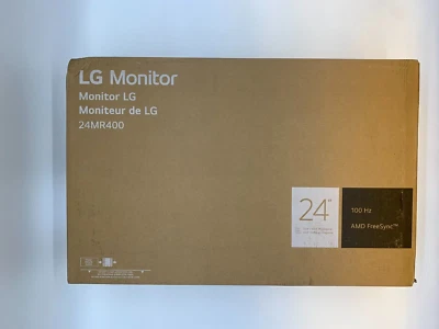 LG 24" 1920x1080 FHD FreeSync 3-Side Borderless Monitor 24ML600M-B *SHIPS FAST* - Image 1 of 4