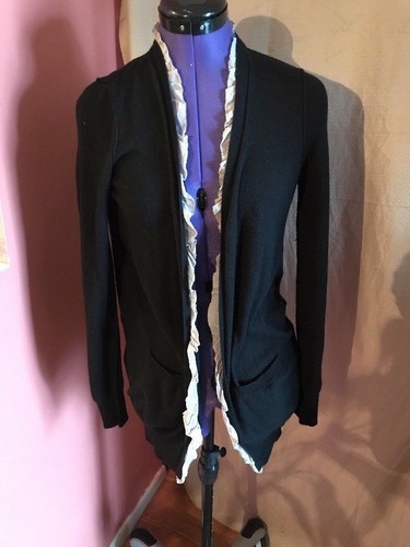 UNDERCOVER Womens Victorias Secret Jacket XS S Peacoat Wool Blend Black