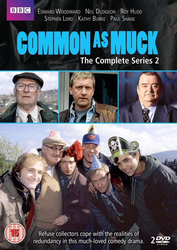 Common As Muck - The Complete Series Two  - 2 DVD SET - BRAND NEW SEALED - Image 1 of 1