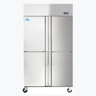 West Kitchen Wscd-880F 47" Reach-In Freezer With 4 Solid Half Doors
