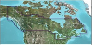 Canada LakeVu HD Charts (LCA100F) GPS Lakes Map Card for Compatible GPS - Imagen 1 de 3