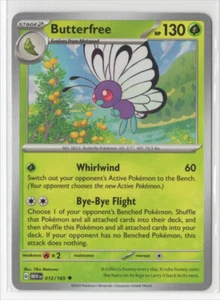 Pokemon Scarlet & Violet 151 - 012/165 Butterfree - Picture 1 of 1