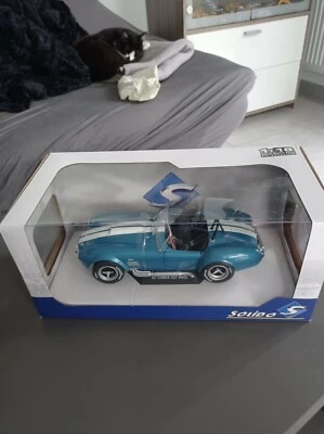 Solido - S1850017 - Véhicule - A / C Cobra 427 MKII 1965, Bleu Métallique - Photo 1/4