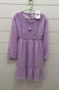 NWT Speechless Girls Embellished Purple Dress, Size 10 - Picture 1 of 6