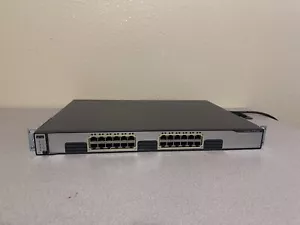 Cisco Catalyst 3750 Series WS-C3750G-24T-S 24-Port Gigabit Managed Switch (S3) - Picture 1 of 15
