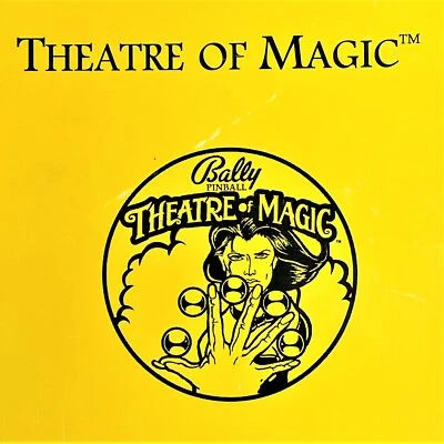 Bally Theatre of Magic Pinball Machine Game Manual Schematics ORIGINAL - Image 1 of 3