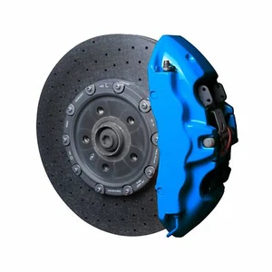 Foliatec Car Brake Caliper Paint / Lacquer Set - GT Blue - (3 Part Kit) - Picture 1 of 2