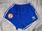 VINTAGE MANCHESTER UNITED AWAY SHORTS 1990-92, SIZE M ADULT