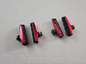 Set 4 portascarpe pastiglie freno bici da strada TRP Swiss Stop nuove NOS - Foto 1 di 6