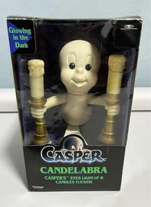 1996 Trendmasters Casper Candelabra Ghost Eyes Light-Up Vintage From Japan - Picture 1 of 24