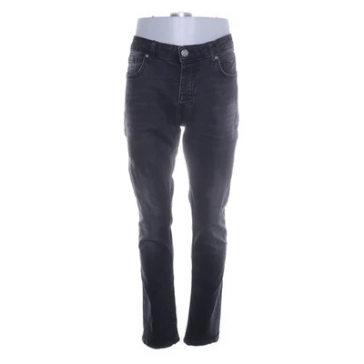 Merish, Jeans, Größe: 34/32, Grau, Baumwolle/Elasthan, Einfarbig, Denim -uyz - Bild 1 von 4