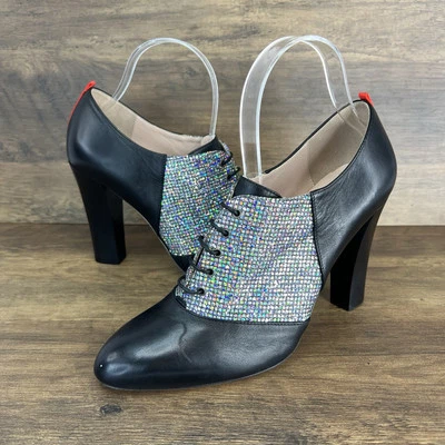 Botas Sarah Jessica Parker Sparkle tamanho 40 (EUA 10) - Imagem 1 de 4