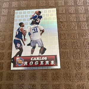 1994 PACIFIC # 51 CARLOS ROGERS DRAFT PICKS BASKETBALL CARD - Picture 1 of 3