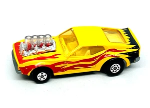 Matchbox Lesney "Rolamatics" 60 Hot Popper yellow, pale amber windows, vnmint! - Picture 1 of 3