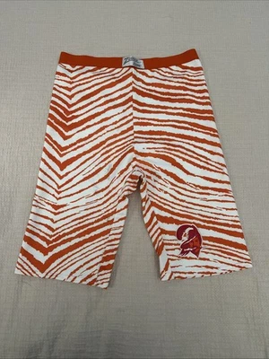 Pantalones Cortos BICICLETA Tampa Bay Buccaneers 90 Creamsicle Zubaz Estampado Cebra EE. UU. Talla Grande Foto 1 de 4