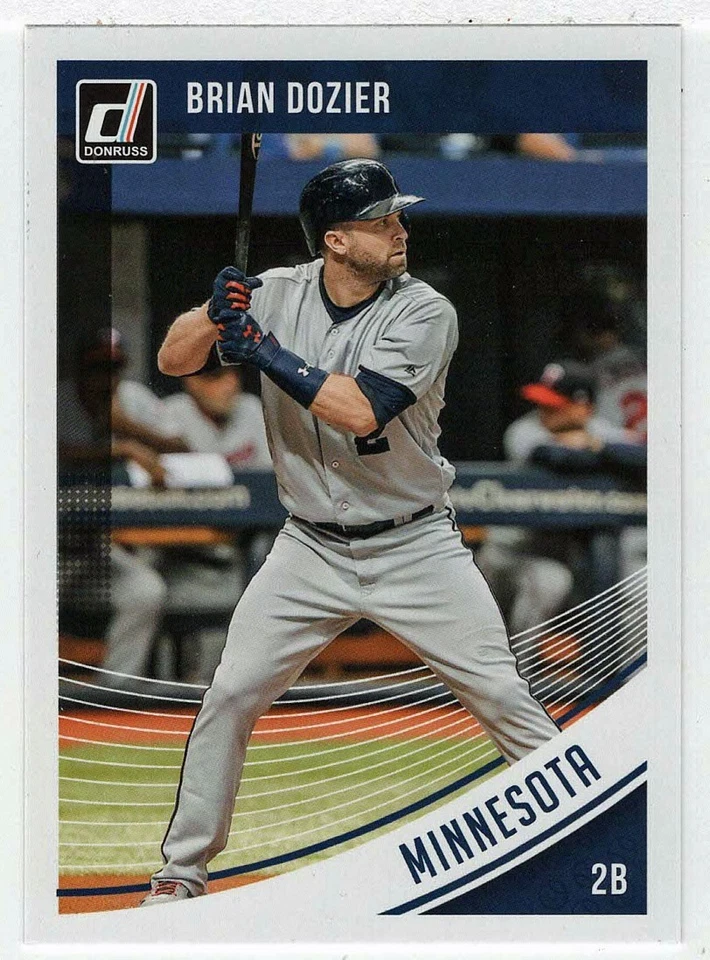 Brian Dozier - Minnesota Twins - 2018 Donruss Baseball # 72 Mint - Image 1 of 1