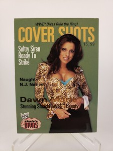 WWE DIVAS COVER SHOTS Insert Card #4CS Dawn Marie 2002 Fleer Absolute Divas WWF