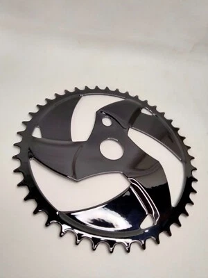 Bmx 43T MId School Mongoose Style Sprocket Old School Bmx Gloss Black - Изображение 1 из 2