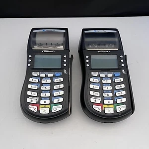 Hypercom T4210 Credit Card Payment Terminals Lot Of 2 Sold As Is - Picture 1 of 2