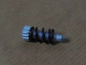 Triumph Tiger Cub 017144 Zenith Carburettor Throttle Stop Screw & Spring ' - Picture 1 of 5