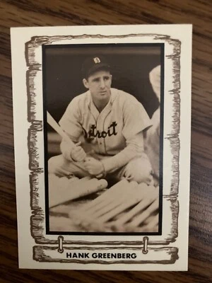 1980 Pacific Series #1 #30 Hank Greenberg Detroit Tigers NrMt - Image 1 of 2