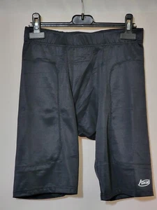 NWOTS ADAMS MEN'S COMPRESSION ATHLETIC SHORTS SIZE SMALL BLACK NYLON SPANDEX - Picture 1 of 4