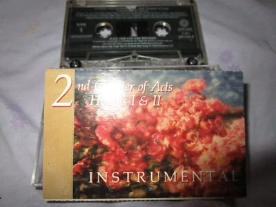 2nd Chapter Of Acts Hymns I & II Instrumental Live Oak Recs Tape Cassette Album - Image 1 of 4