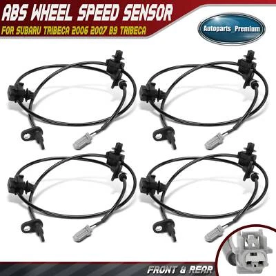 4x Sensor de Velocidade de Roda ABS Frontal e Traseiro para Subaru B9 Tribeca 2006 2007 Tribeca - Imagem 1 de 4
