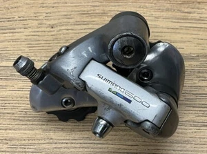 VINTAGE SHIMANO 600 TRI COLOUR RD-6400 REAR DERAILLEUR MECH - Picture 1 of 10