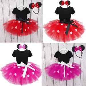 Toddler Girl Kid Fancy Tutu Dress Outfit Princess Xmas Cosplay Party Costume - Picture 1 of 17