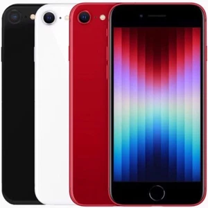 Apple iPhone SE 3rd Gen 64GB 128GB 256GB Unlocked Smartphone, All Colors - Good - Picture 1 of 9