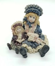 Boyds Yesterday’s Child Figurine Victoria with Samantha 1995 3502 Dollstone Col