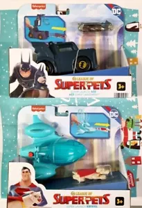DC League of Superpets Vehículo con Figura Juego Super Mascotas - Imagen 1 de 7