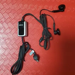 OEM Nokia HS-23 Stereo Handsfree In-Ear Headsets Volume Control & Answer button - Picture 1 of 3