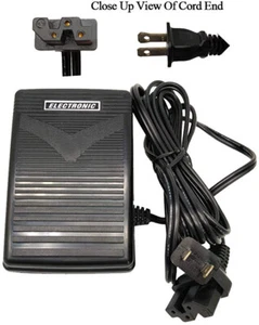 Fußsteuerung Pedal mit Kabel Singer 132Q 140Q 1019 1025 1027 14J334 weiß # 30990 - Bild 1 von 1