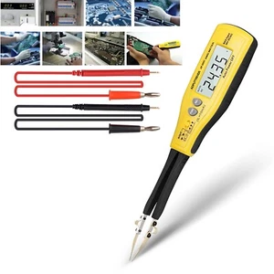 Digital Clamp SMD Tester Multimeter Tweezers Resistance Capacitance Meter 6000C - Picture 1 of 11