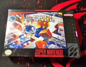 On the Ball  Super Nintendo SNES – Brand New Factory Sealed Fast Shipping - Picture 1 of 7