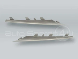 Par de molduras de rejilla lateral inferior parachoques se adapta al BMW X5 E70 2011-2013 - Imagen 1 de 2