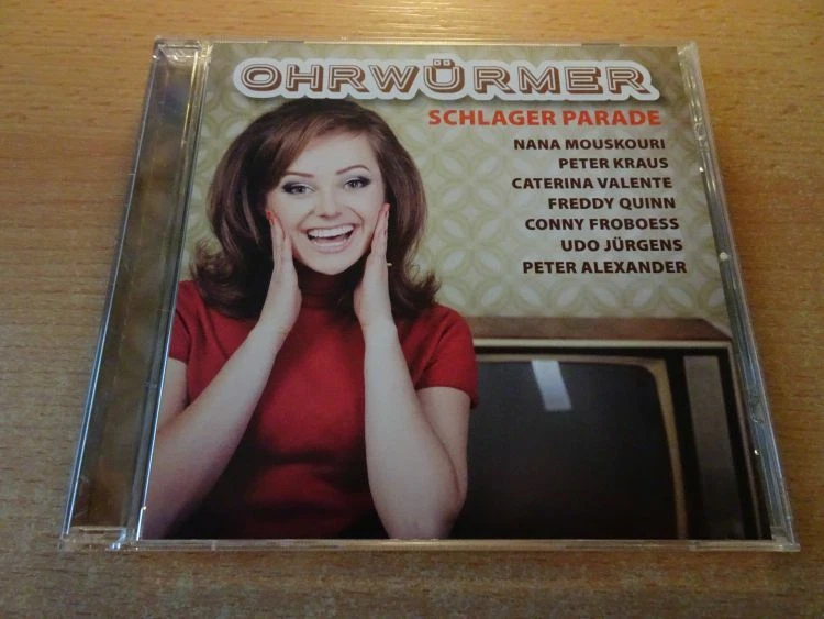 CD Ohrwürmer Schlager Parade: Nana Mouskouri Bill Ramsey Ted Herold Heidi Brühl - Bild 1 von 1