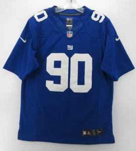 Jason Pierre-Paul New York Giants Jersey Men Medium Blue Nike NFL On Field Sport - Picture 1 of 12